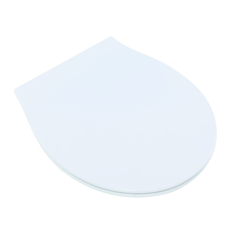 Family Child Kids Training Elongated Oval White Toilet Seat