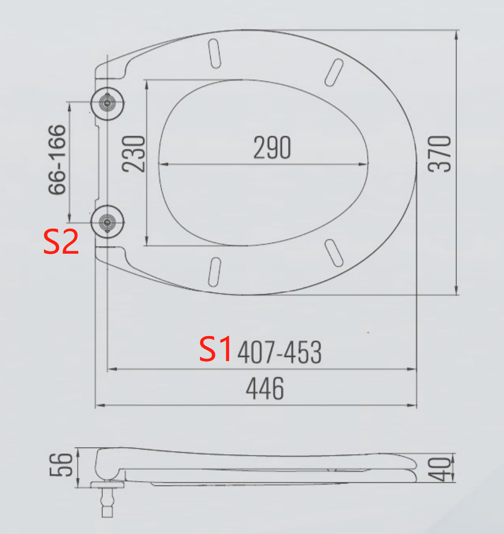 oval toilet seat cover