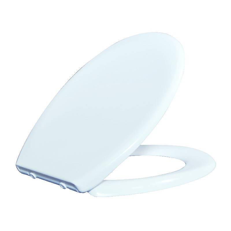 Multi Colours Ceramic Looking Oval Padded Duroplast Toilet Seat