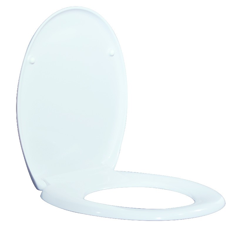 Multi Colours Ceramic Looking Oval Padded Duroplast Toilet Seat