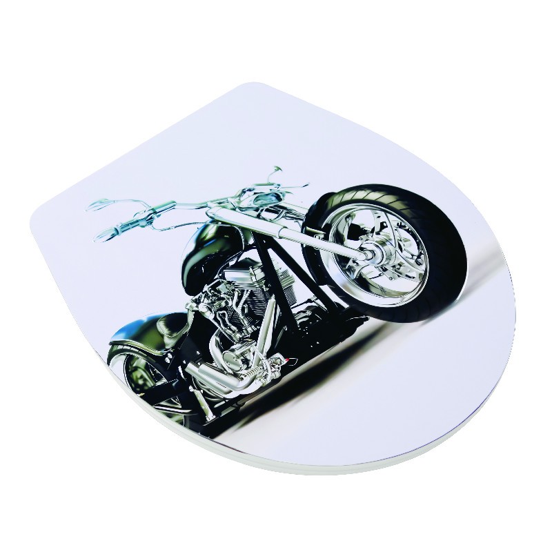 Luxury Metal Art Decorative Duroplast Toilet Seat Lid Covers