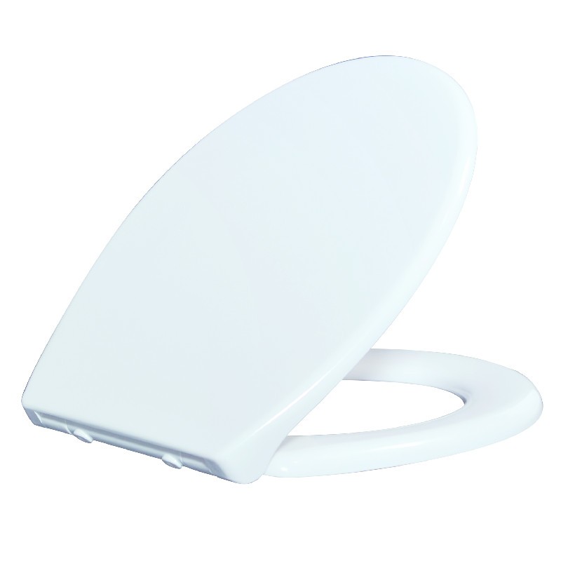 European Standard Size Withe Round Toilet Seat Cover