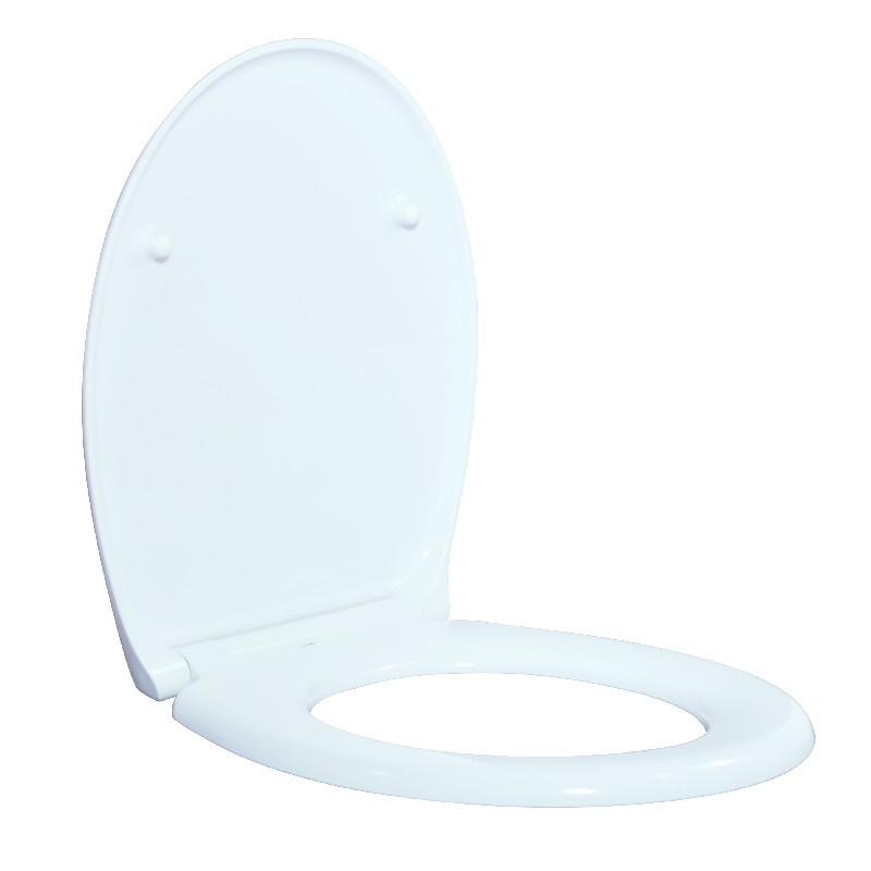 European Standard Size Withe Round Toilet Seat Cover