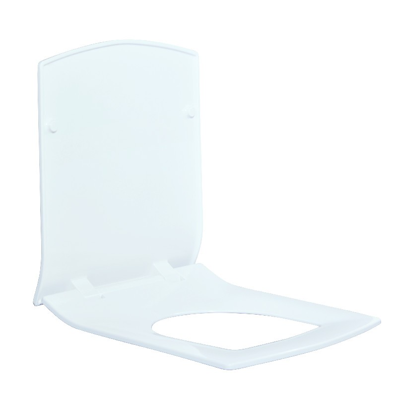 Traditional Style Elongated Square Toilet Seat Cover