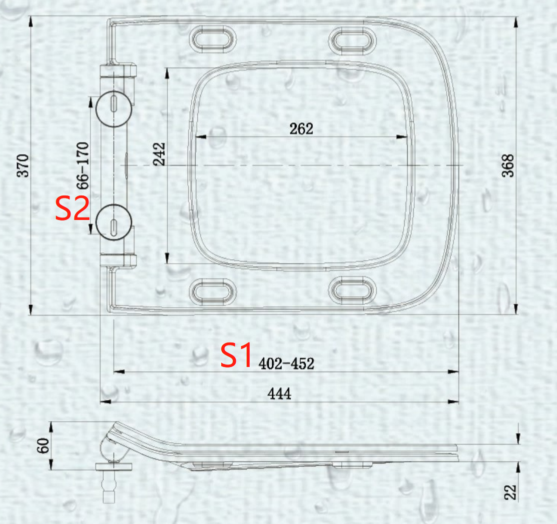 asiento de inodoro uf