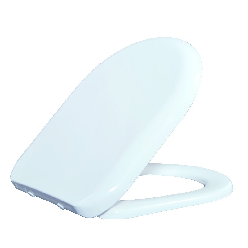 Supply D Shaped Wrap Over Style White Color UF Toilet Seat Wholesale Factory Xiamen Xinkangfei