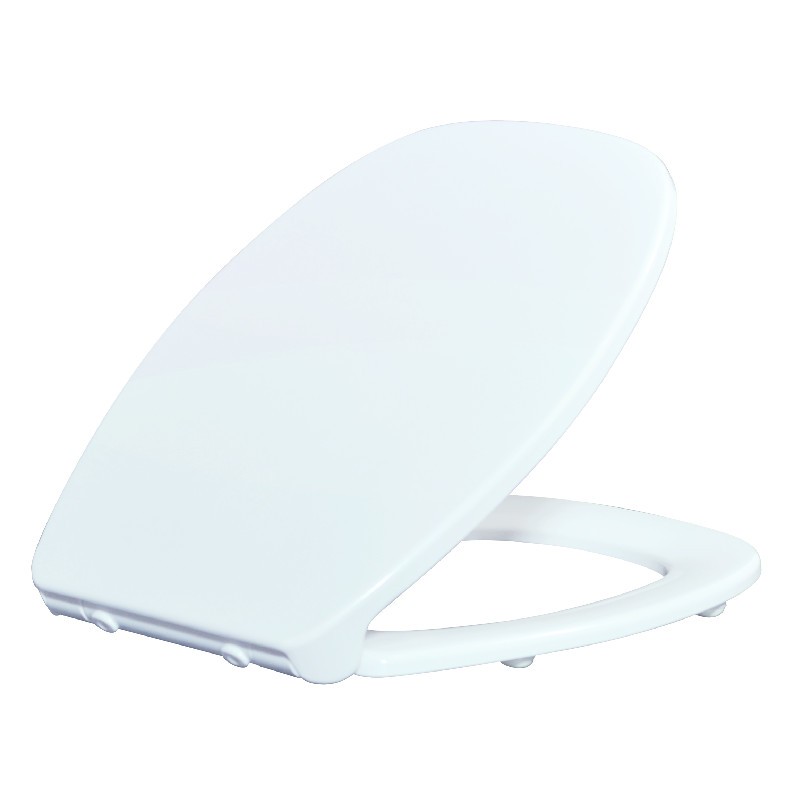 Top Fixed Large D Shaped Quick Release Toilet Seat