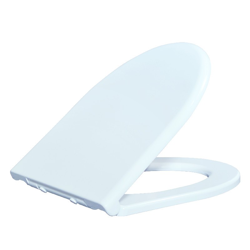 Witte WC V-vormige Soft Close plastic toiletdeksels