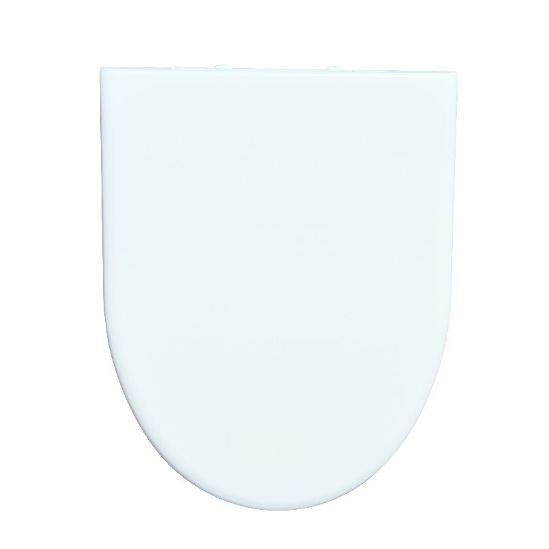 White WC V Shaped Soft Close Plastic Toilet Lid Covers