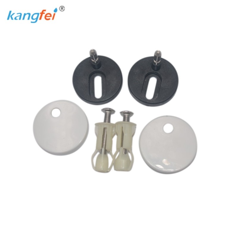 Kit di montaggio hardware per sedile WC in plastica