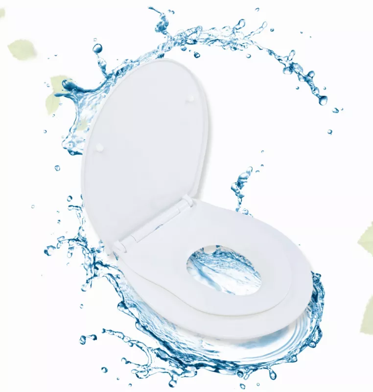 Features of Children's Extended Oval Toilet Seat