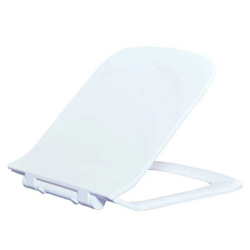 Features of a square toilet seat