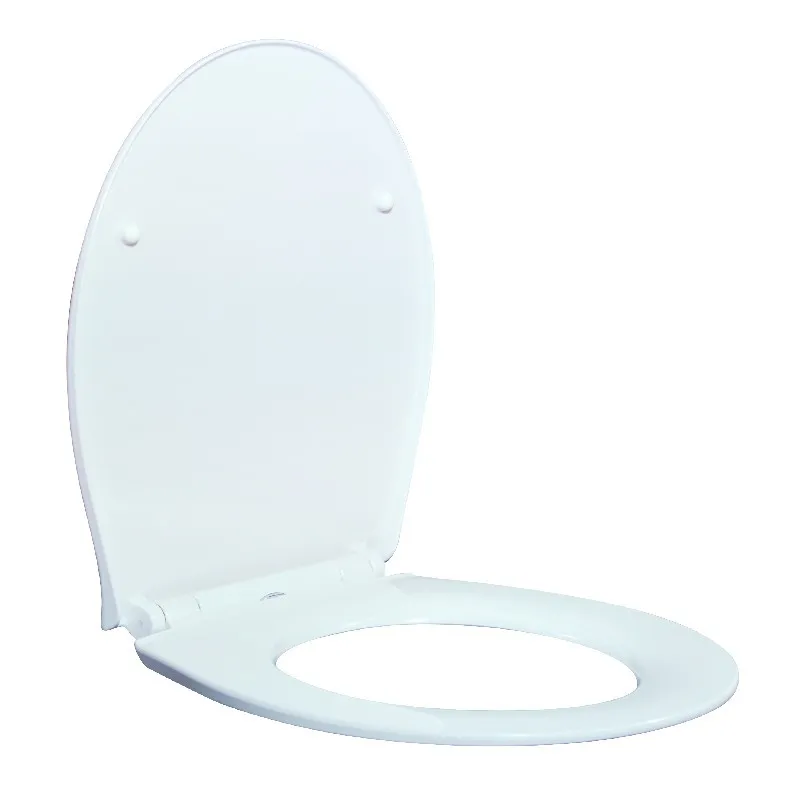 Features of White Fixed Soft Close Round Bowl Toilet Seat