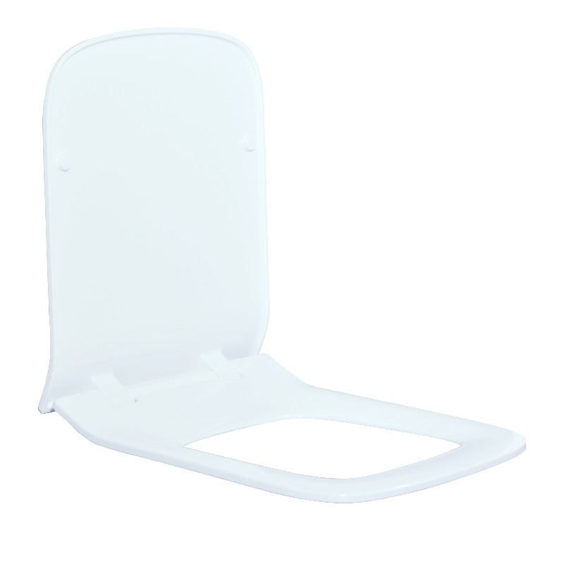 Revealed the advantages of soft-closing wall-mounted square UF toilet seat