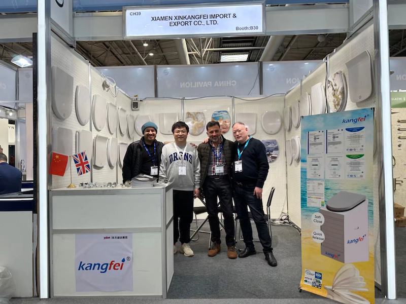 Xin Kangfei participated in the 2024 British bathroom exhibition KBB BIRMINGHAM