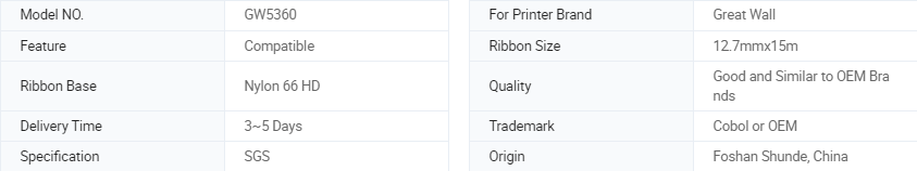 printer ribbon