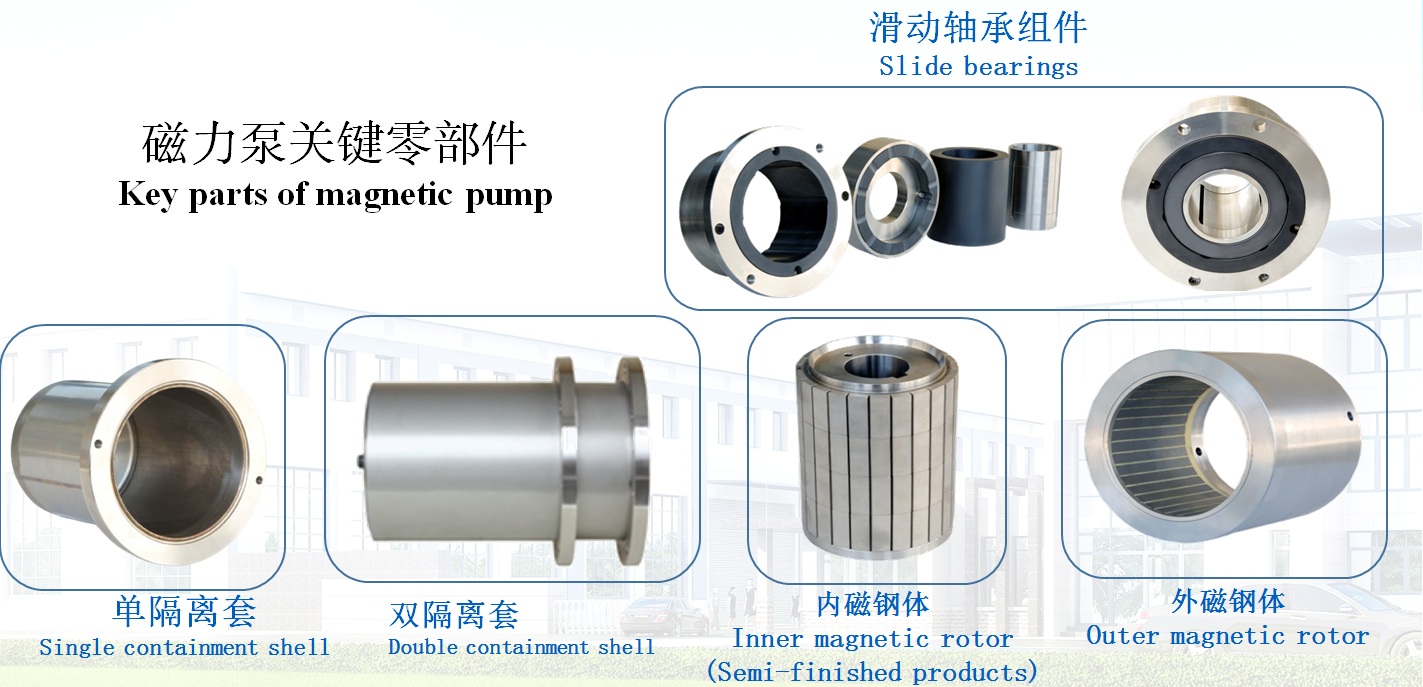 submerged magnetic pump