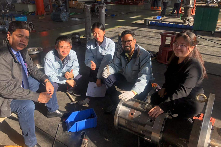 Magnetic pump training for INDIA agent