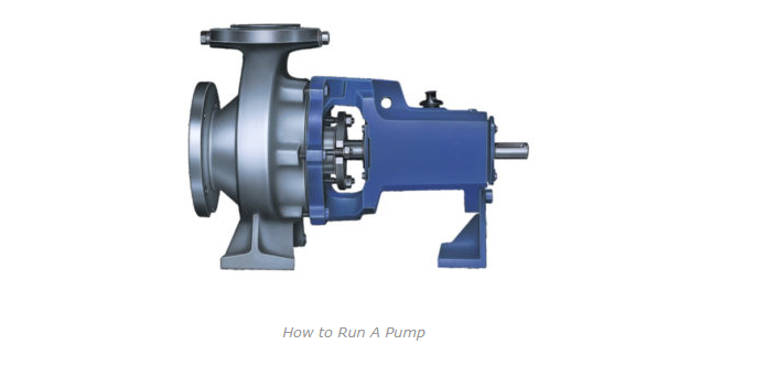 How to Run A Pump