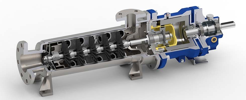 Verbesserung der Pumpenleistung mit keramischen Spaltgehäusen