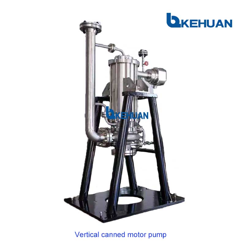 Vertical type canned motor pumps