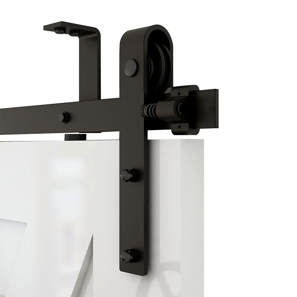 Basic Style Barn Door Hardware Carbon Steel, Barn Door Accessories, Big