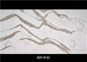 Čierny calacattový kremenný top pre kúpeľňový projekt