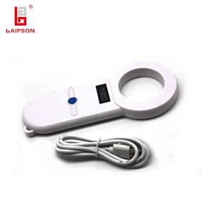Handheld Fdx-b Rfid Microchip Scanner Reader