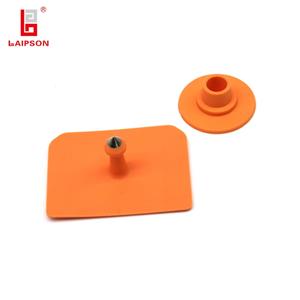 52mm Tpu Laser Printing Metal Tip Sheep Aplace Telinga Tag