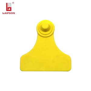 60mm odporny na manipulacje laserowo grawerowany kolczyk do farmy