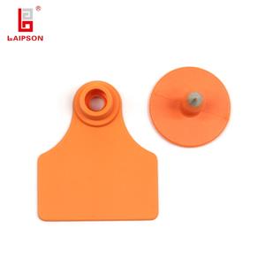 Weterynaryjny plastikowy widoczny kolczyk do ucha świń w różnych kolorach