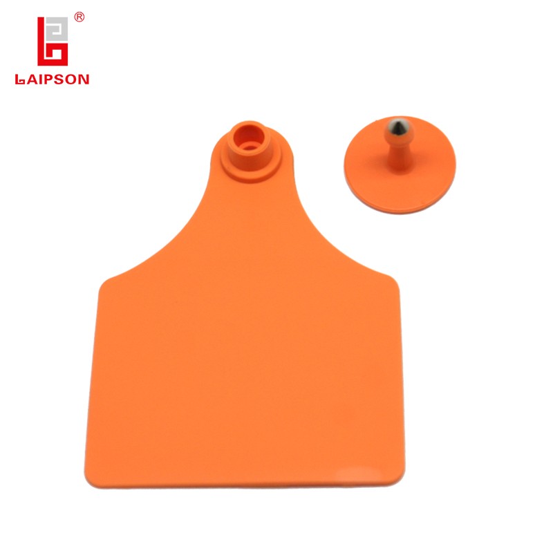 98mm Barcode Bovine Cattle Ear Tag With TPU Material