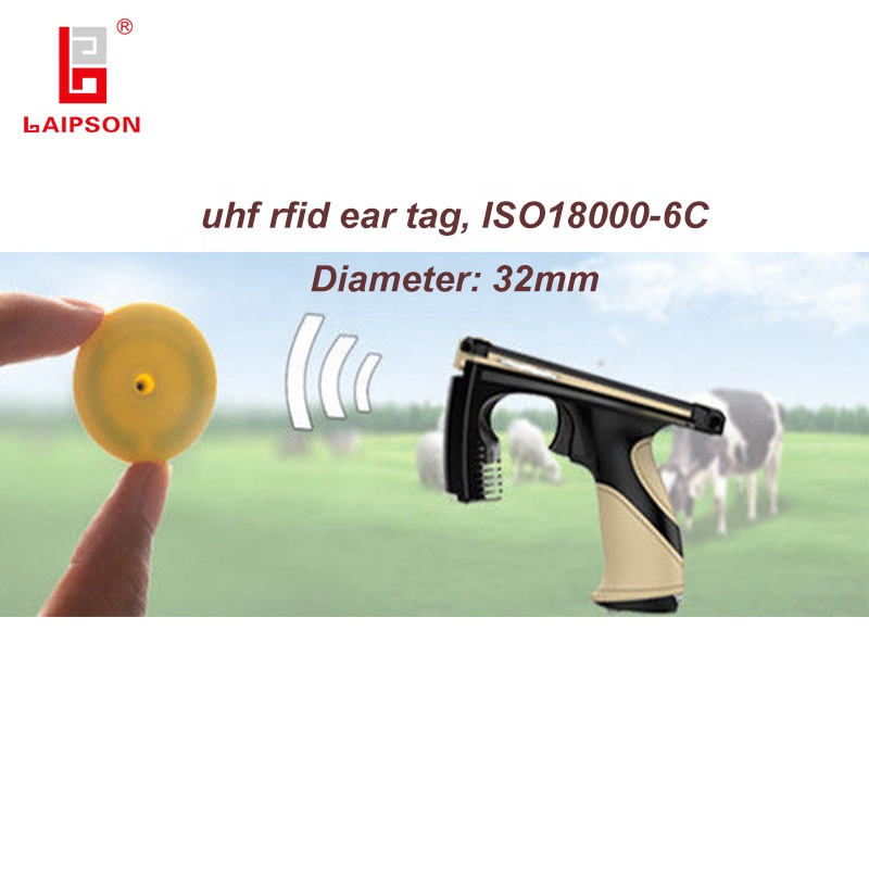 UHF RFID swine ear tag