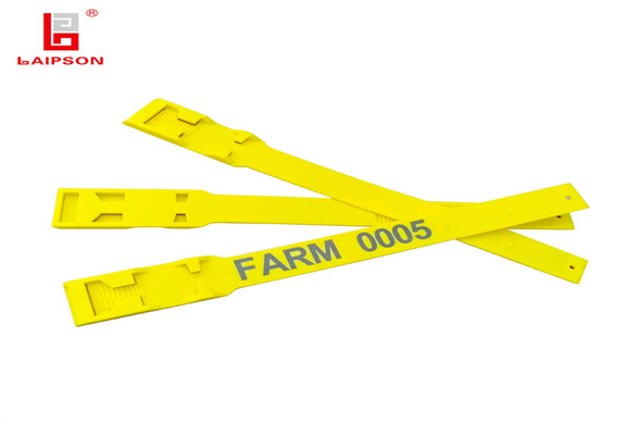 Nyt 375 mm LF Rfid 134,2 Khz Elektronisk Ko Ged Rfid Ben TAG-bånd til at skelne mellem sygdommen