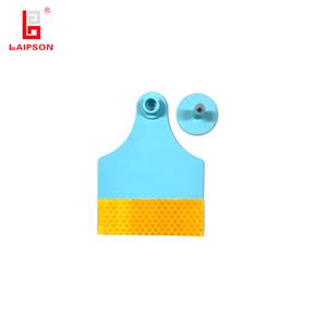 Reflective Barcode Bovine Cow Ear Tag With TPU Material