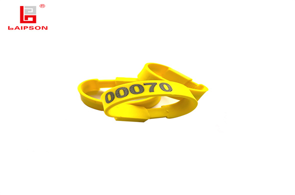 860MHZ UHF RFID Corrosin-resistant TPU Material Sheep goat Leg Band For Tracking