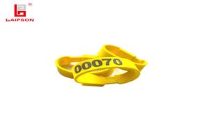 860MHZ UHF RFID Corrosin-resistant TPU Material Sheep goat Leg Band For Tracking