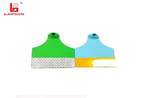 2023 New TPU Reflective Cattle Cow Ear Tag For Animal Sheep Farm
