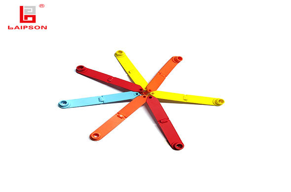 Top tpu single goat sheep cattle ear tag with laser printing digits for sheep goat