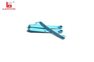 TOP tpu Single one piece ear tag with laser printing digits for sheep goat