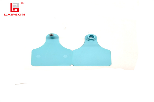 Good quality tpu uv resistant material blank laser printing male ear tag for cow goat cattle