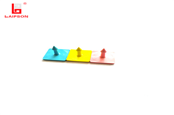 860Mhz UHF Rfid TPU pig goat sheep ear tags with laser numbers for farm tracking
