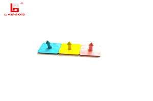 860Mhz UHF Rfid TPU pig goat sheep ear tags with laser numbers for farm tracking