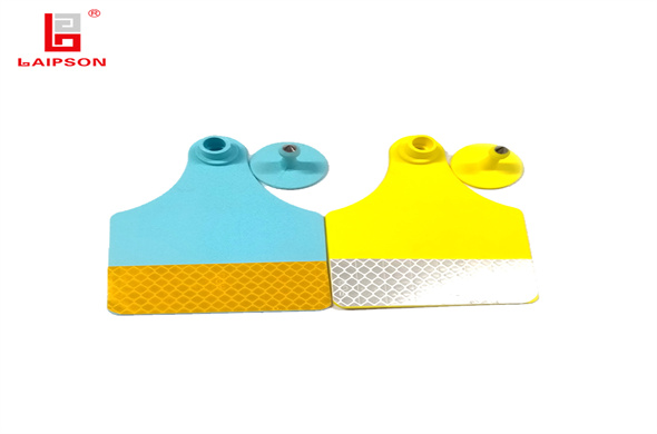 New TPU Reflective Cattle Cow Sheep Ear Tag For Animal Farm