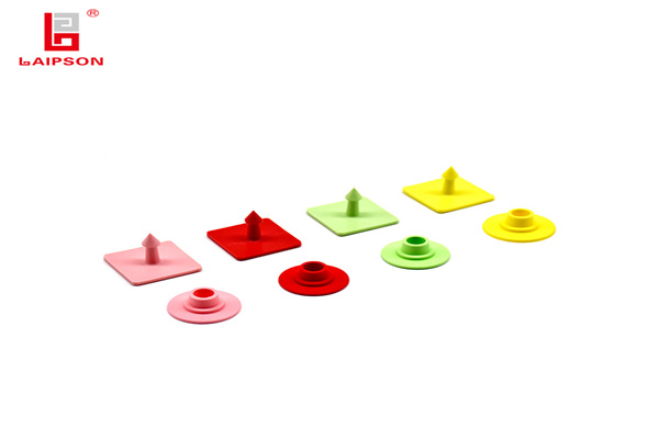 New 860Mhz UHF Rfid TPU Pig Goat Ear Tags For Cow Pig Farm Tracking
