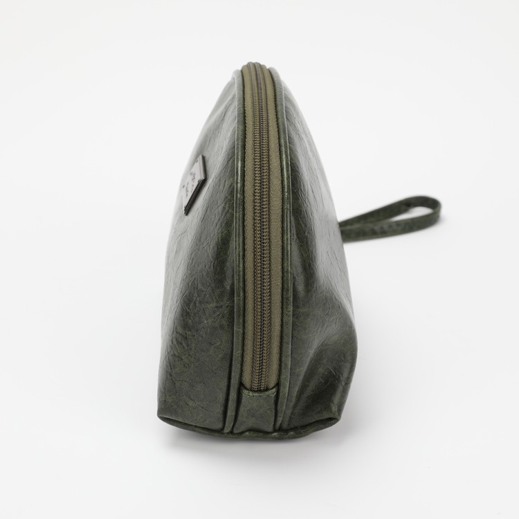 Shell-shape Mini Size Pouch Blackish Green Handbag Soft Cosmetic Bag Manufacturers, Shell-shape Mini Size Pouch Blackish Green Handbag Soft Cosmetic Bag Factory, Supply Shell-shape Mini Size Pouch Blackish Green Handbag Soft Cosmetic Bag