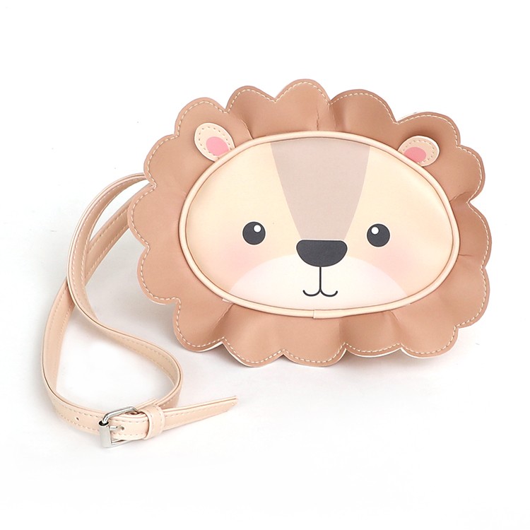 Esho Kids Cute Cartoon Lion Handbag Mini Shoulder Bags Girls Boys