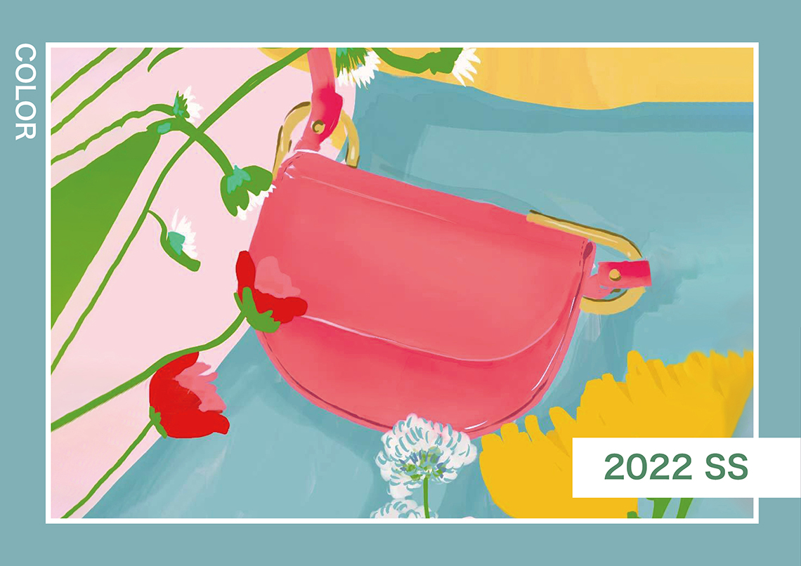 2022 spring and summer female bag color trend
