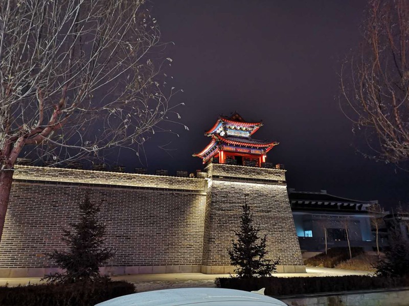 مشروع إنارة بلدية نينغشيا