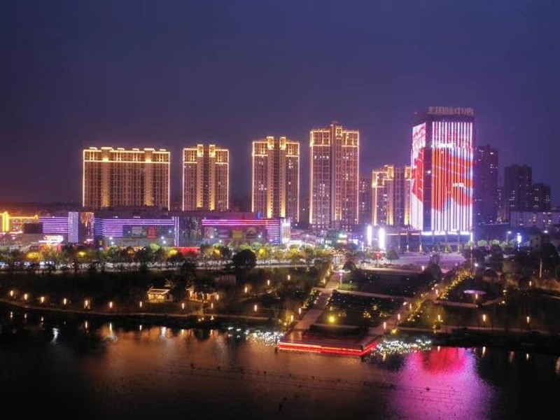 مشروع الإضاءة جيوجيانغ يونغشيو يصرف 3